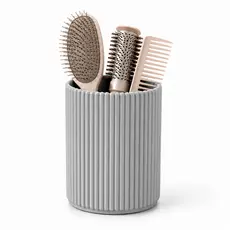 Porta Escovas Multiuso Organizador Banheiro Penteadeira Pincéis Maquiagem Escova de Cabelo, Escova de Dente, Decorativo