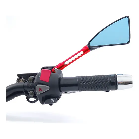 Retrovisor Esportivo Universal Anti-Reflexo Para Moto Motocicleta Pontas IM