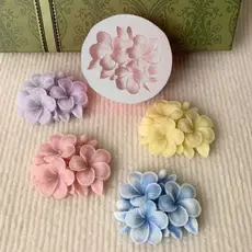 Molde Silicone Flor Jasmim Artesanal Vela Sabonete