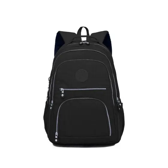 Mochila Feminina Escolar Grande Capacidade Com Chaveiro Faculdade Trabalho