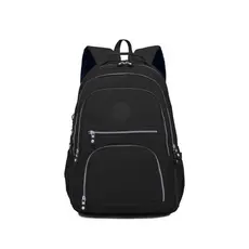 Mochila Feminina Escolar Grande Capacidade Com Chaveiro Faculdade Trabalho