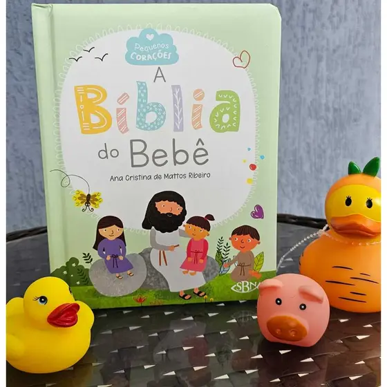Pequenos Corações: Bíblia do Bebê