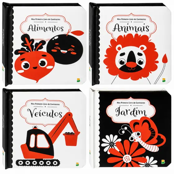 Meu Primeiro Livro de Contrastes Fofinho - capa almofadada - 3+