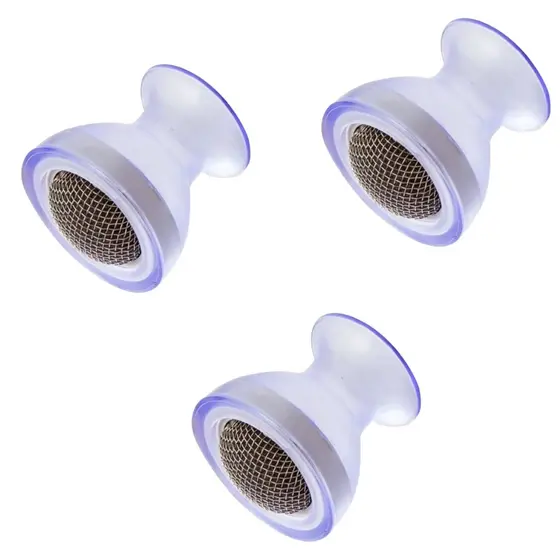 Kit 3 Arejador para Torneira com Filtro Tipo Japonês Anti Respingo