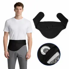 Cinto para Bolsa de Ostomia Ajustável – Colostomia, Ileostomia e Urostomia