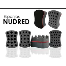 Esponja Nudred Buchinha de Enrolar Cabelo Afro Modelador de Cachos Afro
