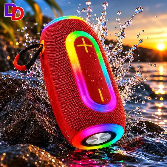 Caixa de som Speak 100W RMS Potente Bluetooth Sd Pen drive Encore Potente Prova D'agua