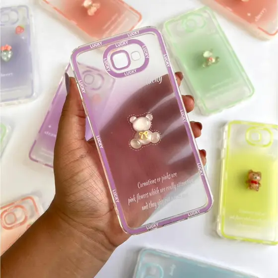 Capinha Com Pingente para Samsung J5 Prime / J7 Prime / Capinha Fofa Decorada / CF81