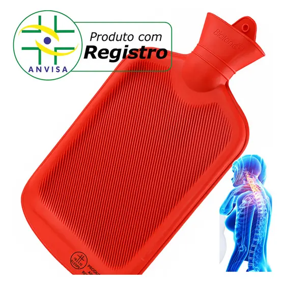 Bolsa Térmica Compressa Água Quente Fria Alivia Dores Corpo