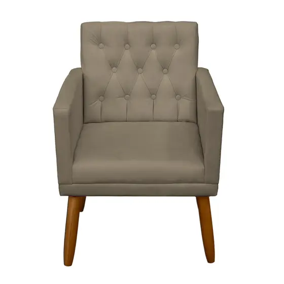 Poltrona para Sala de espera Capitone Sala de estar Cadeira Decorativa Manicure Estofada Escritório