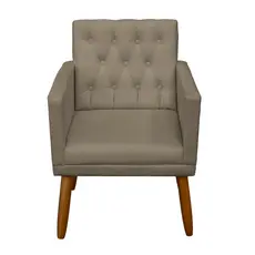 Poltrona para Sala de espera Capitone Sala de estar Cadeira Decorativa Manicure Estofada Escritório