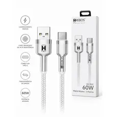 Cabo USB A Para USB C 2 Metros Hrebos