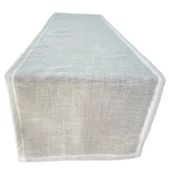 Caminho de Mesa Grande Linho Decoração Trilho de Mesa Luxo Rústico Diversos Tamanhos Promoção