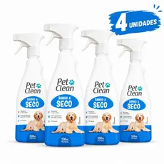 Banho a Seco Para Cães e Gatos Pet Clean - 500ML Sem Enxágue Promoção Envio Imediato