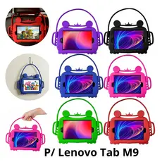 Capa Silicone Para Tablet Lenovo Tab M9 Mtk Suporte Veicular 9 POLEGADAS