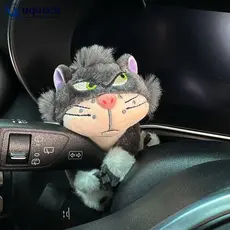 UQUEEN Limpador De Para-Brisa De Carro , Interruptor De Seta , Ornamentos , Decorações , Boneca De Pelúcia , Gato , Aces