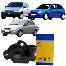 Sensor Posição Borboleta TPS Celta Corsa 1.0 1.6 Gasolina 1997 a 2006 Magneti Marelli