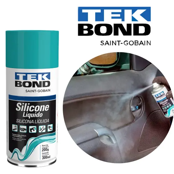Silicone Liquido Spray Tekspray 300ml Tek Bond
