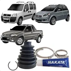 Kit Coifa Homocinética Roda Doblo Idea Strada 1.6 1.8 E-Torq