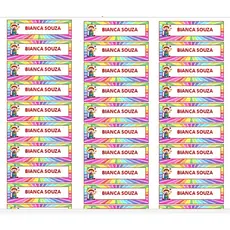 **LEIA O ANUNCIO** 50 Etiquetas para Lápis Personalizadas ( Material Escolar)