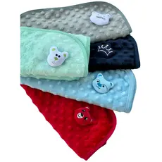 Naninha MASCULINA para bebê de Plush Bolinha com suporte para Bico