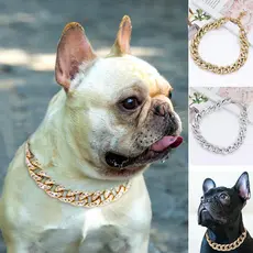 Colar De Cristal De Luxo Para Cachorro Strass Brilhante De Estimação Cães Pequenos Pitbull