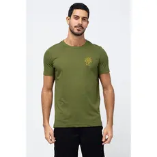 Camiseta Básica 100% Algodão Masculina Estampada Confortável
