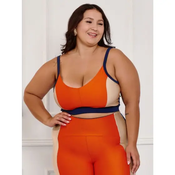 Top Feminino Fitness Plus size 11200
