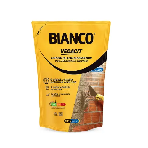 Bianco 900ml Resina Sintética de Aderência das Argamassas e Impermeabilização
