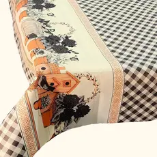 toalha de mesa de natal natalina toalha de mesa 04 lugares estampada para cozinha