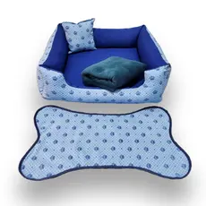 Cama de agato e chachorro lavavel super macia e confortavel com ziper resistente