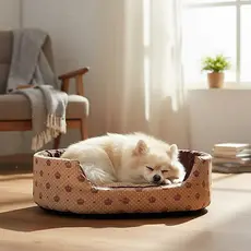 cama de cachorro e gato redonda  cama pets  pequeno cama Europa 58x50cm cama pra pet até 6 kg