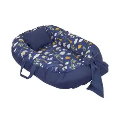 ninho oval para bebê ninho redutor ninho com alça e laço ninho estampado