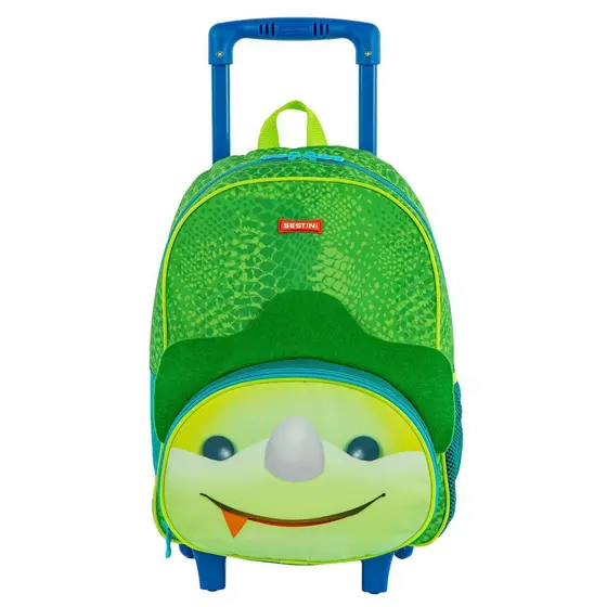 Mochilete Média Sestini Kids Dino 3 - Colorido