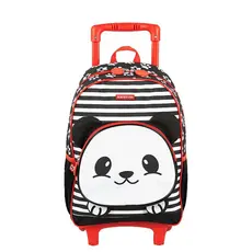 Mochilete Média Sestini Kids Panda 4 - Colorido