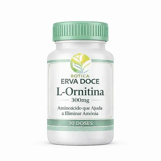 L-Ornitina 300mg 30 Doses