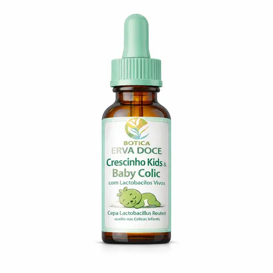 Baby Colic Gotas Lactobacillus Reuteri - Suporte à Flora Intestinal do Bebê