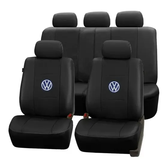 Capa de Banco Carro Couro Gol Voyage Fox Golf Parati Polo Santana Saveiro