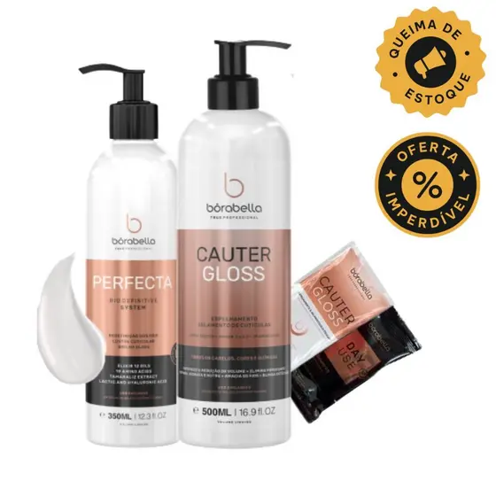 Perfecta  350ml + Cauter Gloss Borabella 500ml