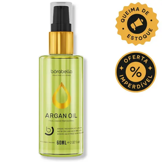 Borabella Óleo de Argan e Macadamia - 60ml