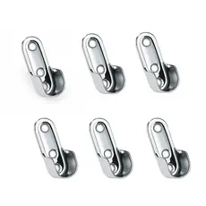 Suporte Lateral Tubo Cabideiro Oblongo Guarda Roupa