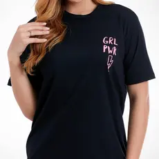 Camiseta Feminina T-shirt Empoderamento Mulheres Girl Power Cor Estampa Surpresa