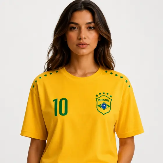 Camisa BR Camiseta Masculina Estampada Eu Não Chego Atrasado