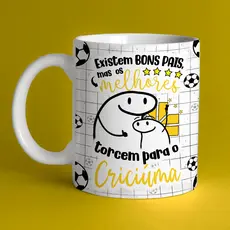 Caneca de Porcelana Personalizada 325ml Time Criciúma Flok