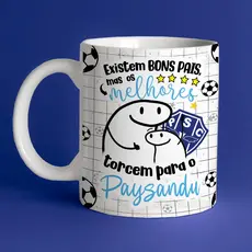 Caneca de Porcelana Personalizada 325ml Time Paysandu Flok