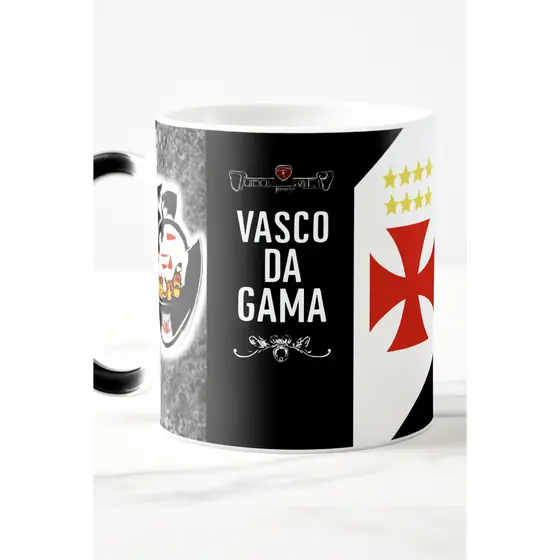Caneca de Porcelana Personalizada 325ml Vasco