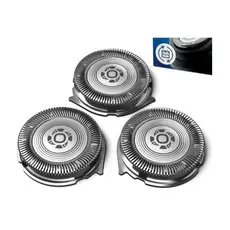 3 Lâminas Barbeador Aquatouch Sh30 S1030 S5008 S5010 S5011