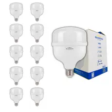 Kit 10 Lampada Led 50w Alta Potencia Bivolt 6500k Branco Frio Blumenau Iluminação
