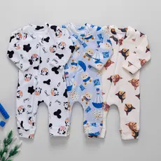 Macacão Soft Bebê Antialérgico Longo com Zíper Premium