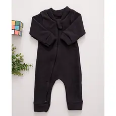 Macacão Bebê Soft Antialérgico Premium Cores Lisas Preto Azul Bebê Marinho Pérola Rosa Bebê Bordô Pink Mostarda